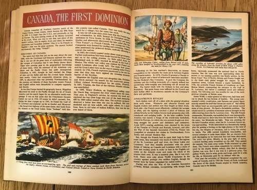 LIVING WORLD ENCYCLOPEDIAS HISTORY Text by GARETH H. BROWNING COLLINS 1975 125 Pages.