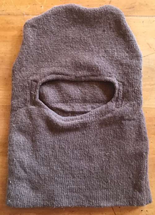 SADF SOUTH AFRICAN DEFENCE FORCE BALACLAVA Brown BORDER WAR RSA
