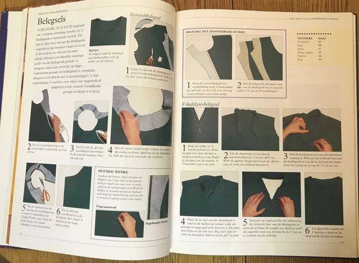 DIE GROOT NAALDWERK-BOEK - MAGGI MCCORMICK GORDON 1997 - HOME SEWING.