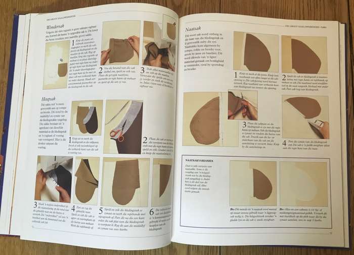 DIE GROOT NAALDWERK-BOEK - MAGGI MCCORMICK GORDON 1997 - HOME SEWING.