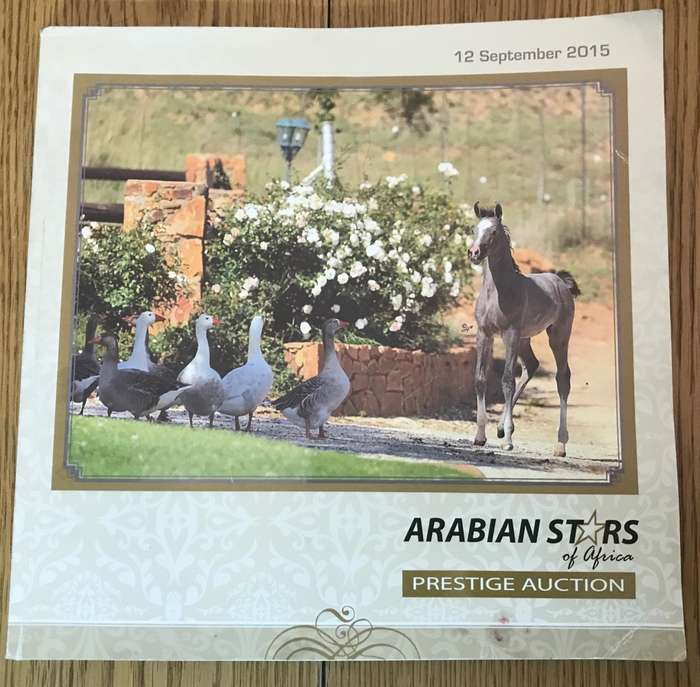 ARABIAN STARS of AFRICA - Prestige Auction - September 2015 - Catalogue