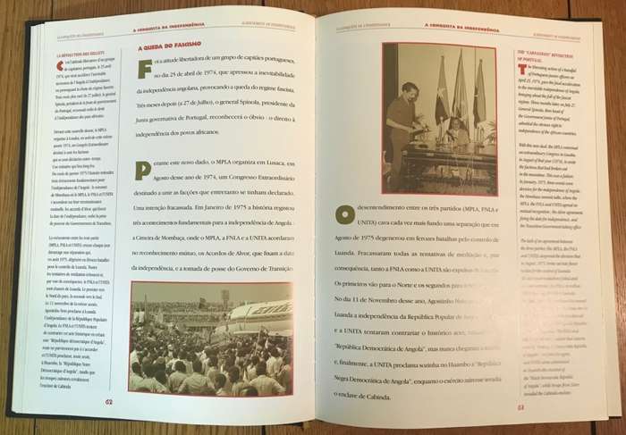 ANGOLA - THE FUTURE BEGINS NOW - Illustrated by Jean Pailler - 2000 - Editions Hervas - dos Santos