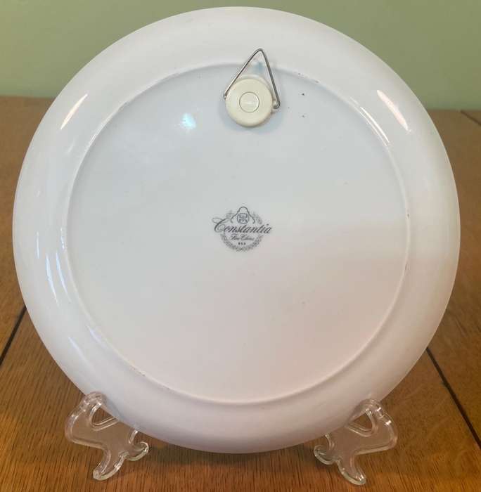 PILGRIMS REST PORCELAN PLATE - CONSTANTIA Fine China - RSA - SABS - SOUVENIR - GOLD PANNING - TVL.