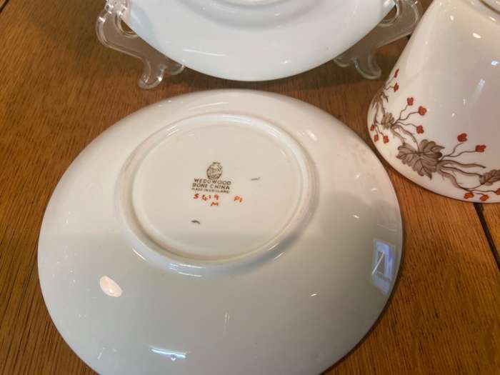 Wedgwood Autumn Coffee Set 18 Piece Trios Demitasse Expresso