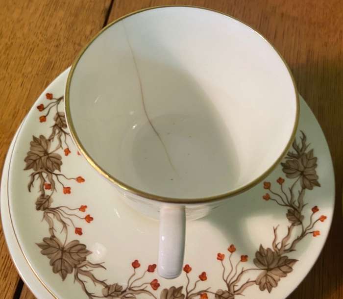 Wedgwood Autumn Coffee Set 18 Piece Trios Demitasse Expresso