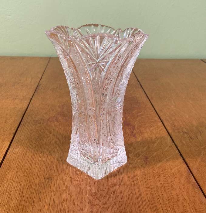 Cut Glass Vase
