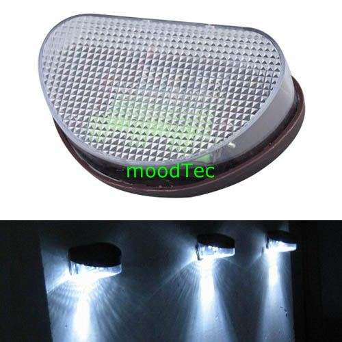 Solar Powered Waterproof LED Outdoor Wall Lamp