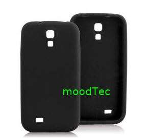 Black Protective Soft Case for Samsung Galaxy S4 i9500 + Clear LCD Screen Protector (In Stock)