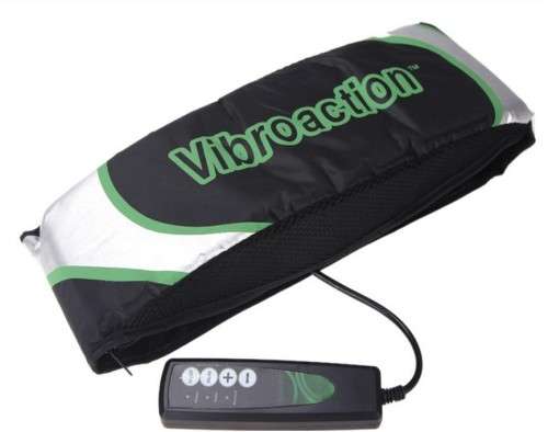 VIBROACTION Electric Vibrating Slimming Belt Vibroaction Massager Slim Belt Burning Fat Massage