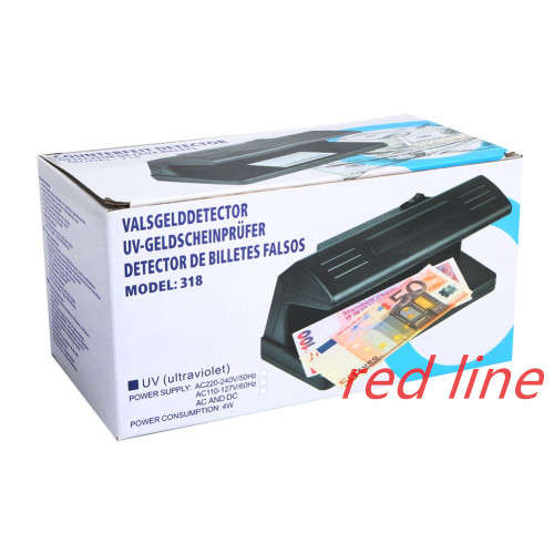UV Blue Light Practical Counterfeit Bill Fake Money Detector Checker