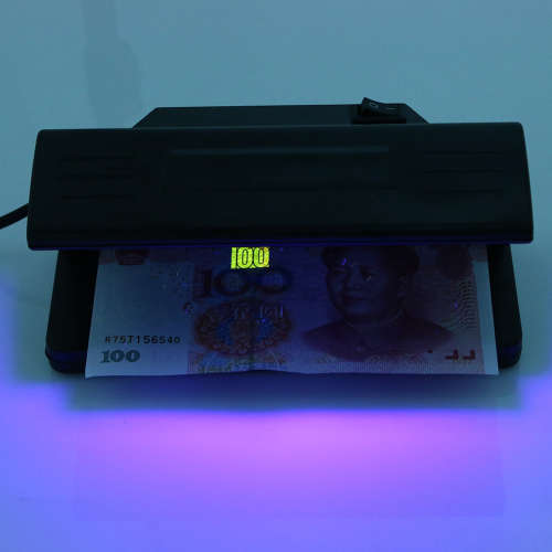 UV Blue Light Practical Counterfeit Bill Fake Money Detector Checker