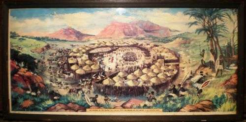 GERAAMDE PORTRET. DIE MOORD OP PIET RETIEF (6 Feb 1838). Voortrekkers.
