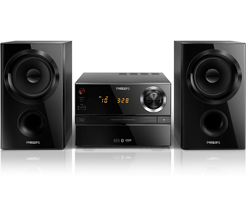 Philips BTM1360 Micro Music System With Bluetooth