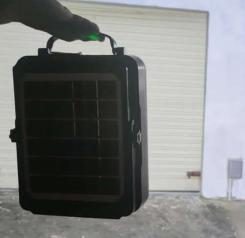 Solar Projector GD Plus 2208 SMD With 200 LEDs 300W Battery 14000mAh 4 Types Of Lighting Flood Light