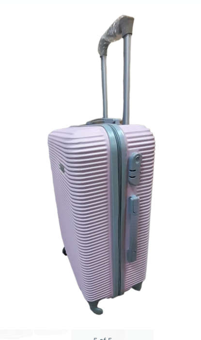 31` Big Size Latest Design High Quality Hard Outer Shell 3 in 1 Travel Luggage Set - Light Pink
