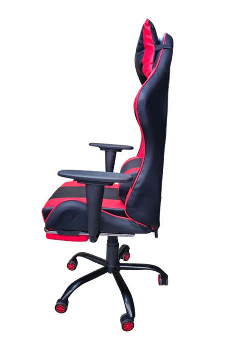 REX M Big Size High Back Reclinable Gaming Chair with Footrest and Arm Rest - Red New Sealed