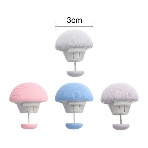 1x White Mushroom Quilt Holder BedSheet Quilt Clip Duvet Cover Fastener Clip Anti Slip
