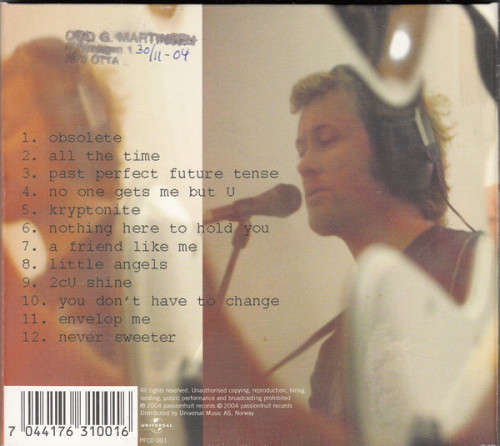 Magne F (a-ha) - Past Perfect Future Tense (CD)
