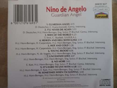 Nino de Angelo - Guardian Angel CD