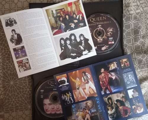 Queen - 3 DVD Bundle: Greatest Flix 1 and 2 (2 x 2DVD sets) PLUS Live At Wembley (2DVD)
