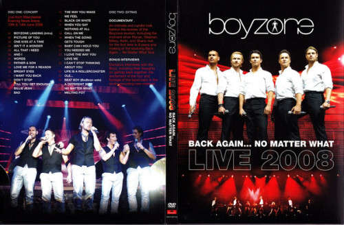 Boyzone - Back Again...No Matter What 2DVD