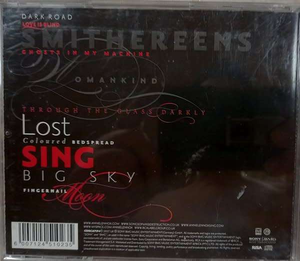 Annie Lennox 2CD bundle (Songs of Mass Destruction / The Collection) (Eurythmics)