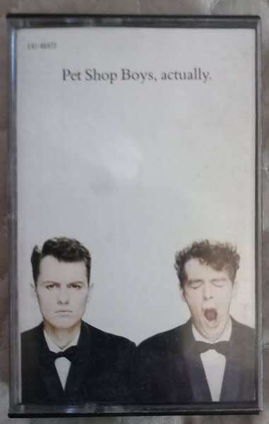 Pet Shop Boys - Actually cassette (Canadian issue)