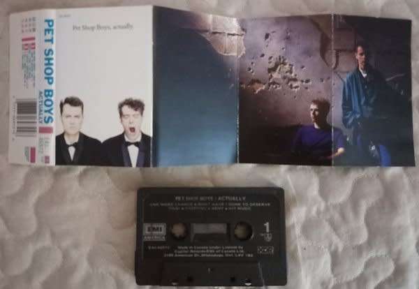 Pet Shop Boys - Actually cassette (Canadian issue)