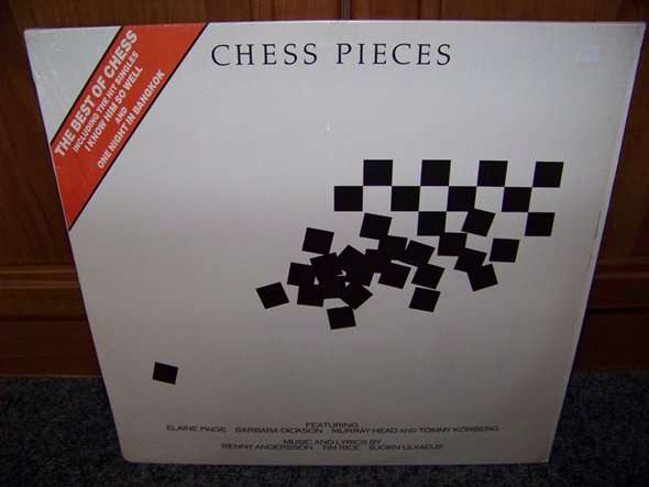 CHESS Pieces LP (Highlights from CHESS, Various Artists) (ABBA, Elaine Paige, Barbara Dickson)
