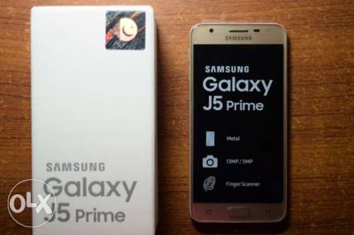 SAMSUNG J5 PRIME / COVER & TGLASS-BRAND NEW / ICASA APPROVED
