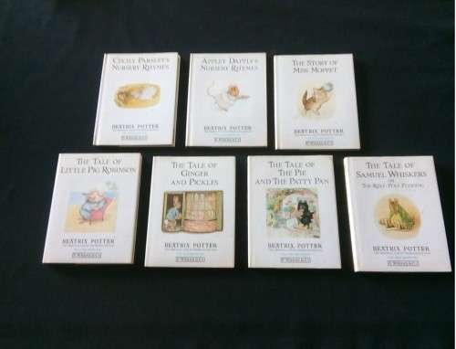 ASSORTED BEATRIX POTTER BOOKS - 5 X PUBLISHED 1987 - 2 X PUBLISHED 1991