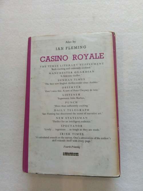 JAMES BOND - LIVE AND LET DIE - REPRINT 1959 - IAN FLEMING