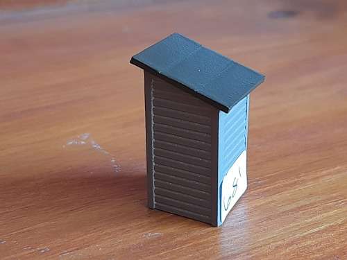 HO Scale Toilet