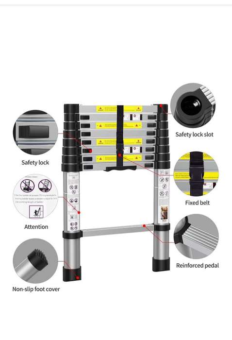 3.8M TELESCOPIC LADDER