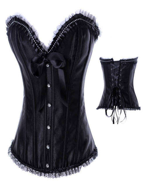 Black Corset: Size Large