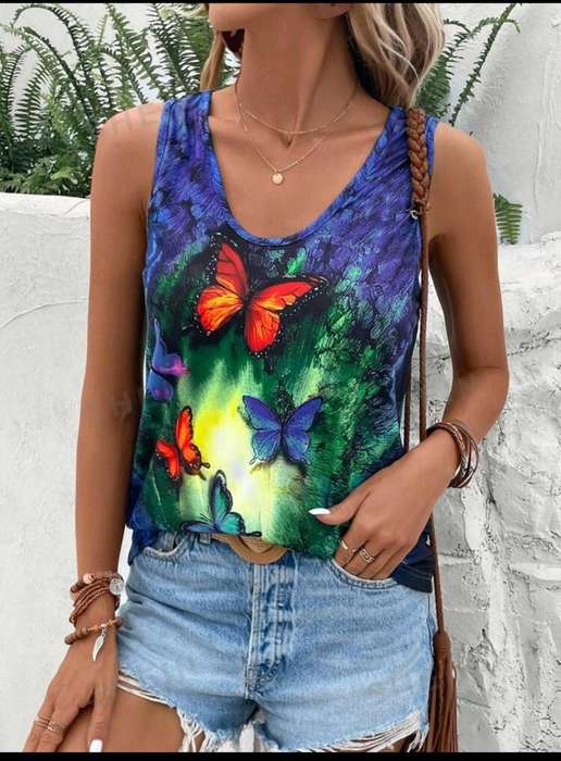 Butterfly  Top:  Med
