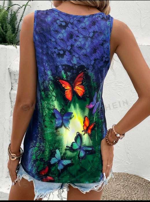 Butterfly  Top:  Med