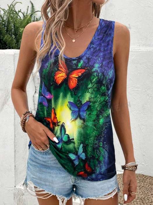 Butterfly  Top:  Med