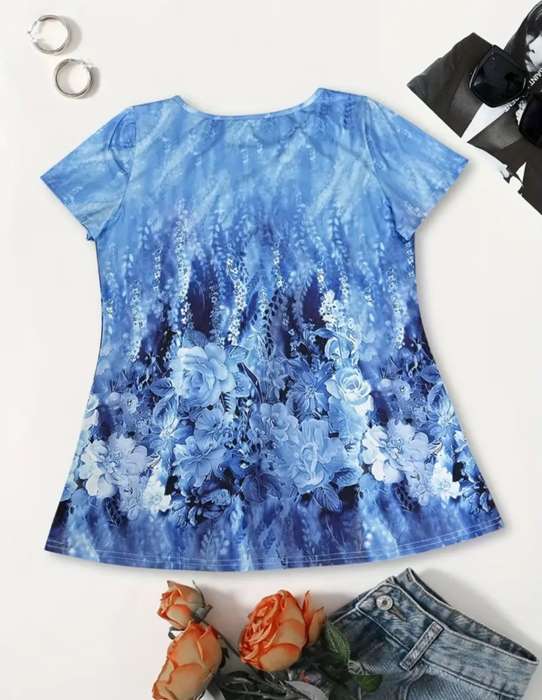 Blue Top: Med