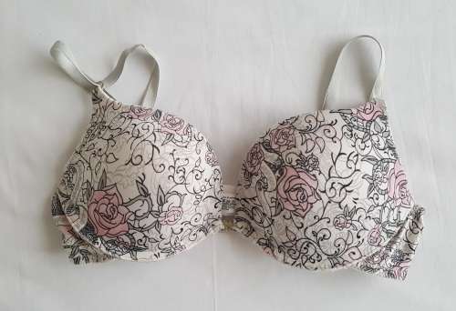 Pink, Grey and White WONDERBRA - 34B
