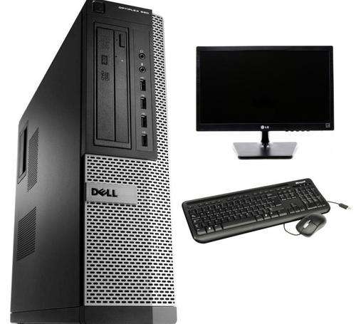 *Complete with 18" LED Monitor* Dell Optiplex 990 Quad Core i5, 4GB Ram, Microsoft Keyboard & Mouse