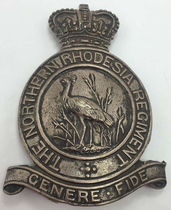 Northern Rhodesia Regiment badge - VERY RARE