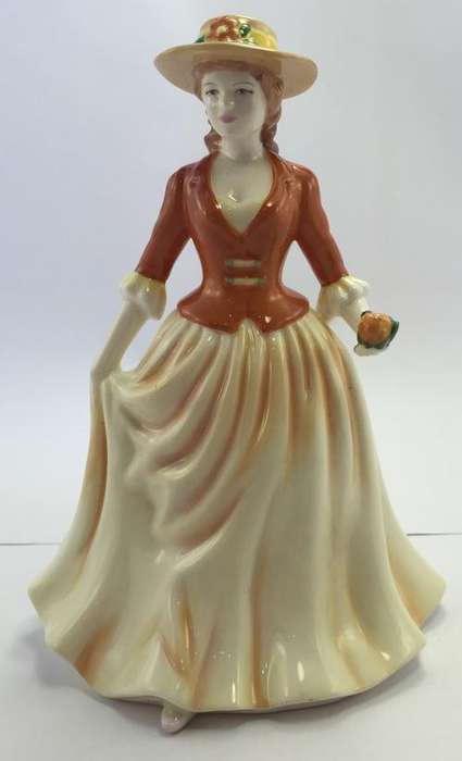 Royal Doulton Pretty Ladies Figurine: Autumn Stroll (HN4588)