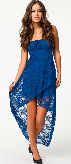 BEAUTIFUL BLUE LACE DRESS