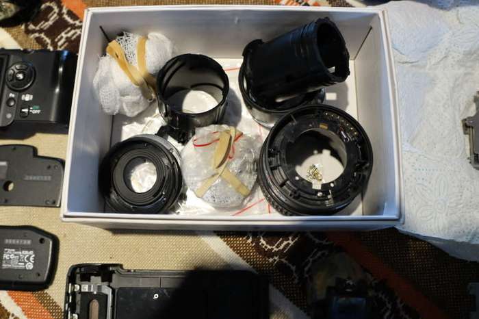 Large collection of camera spares, please study photos, spares only none of these items are complete