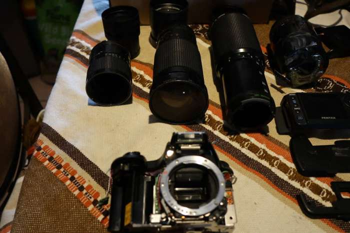 Large collection of camera spares, please study photos, spares only none of these items are complete