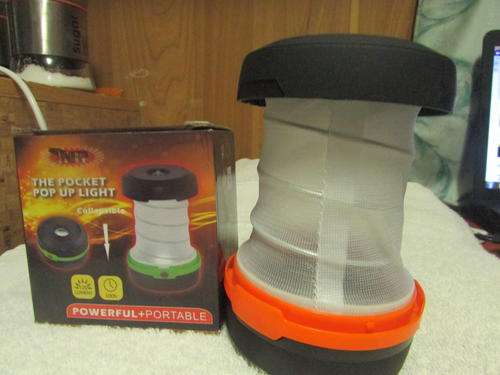 POCKET COLLAPSABLE POP UP LIGHT 120 LUMENS WITH MAGNET AND 3 WAYS OF LIGHT