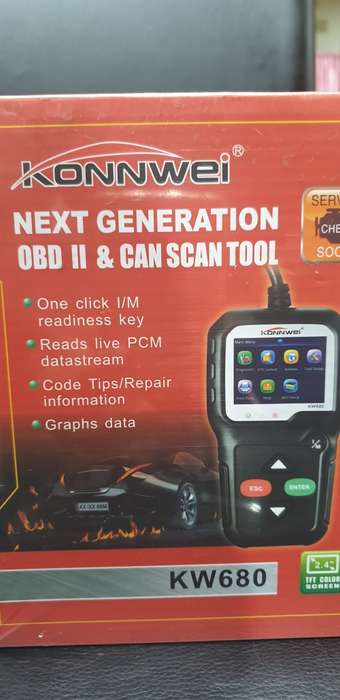 NEXT GENERATION OBD II & CAN SCAN TOOL KW680