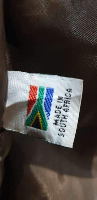 REAL M LEATHER JACKET (SIZE  XL)BROWN