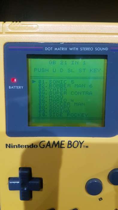 NINTENDO GAMEBOY